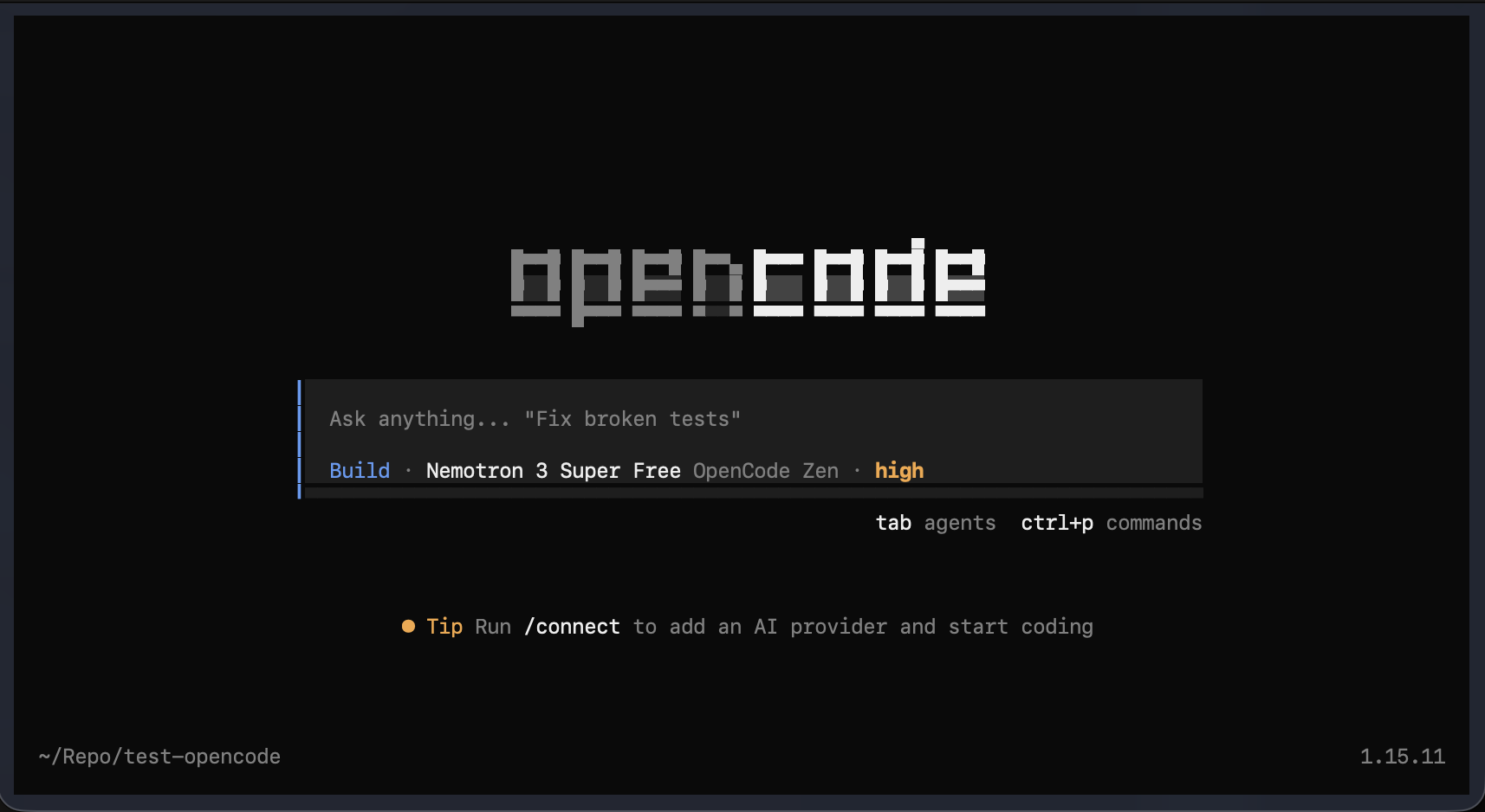 opencode v2 — API and web UI